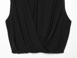 KONDALA Elegant Pleated Balloon Tank Tops Women's Trendy Cross-Pleated Sleeveless Tops 2026 Spring Summer Fashion Semi-See Tops