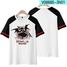 Summer Game TouHou Project Yakumo Yukari Print T Shirts 3D Printed Men/Women Short Sleeve Cartoon T-Shirt Fashion Harajuku Tops