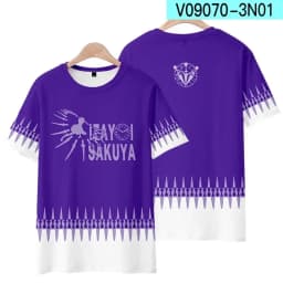 Summer Game TouHou Project Yakumo Yukari Print T Shirts 3D Printed Men/Women Short Sleeve Cartoon T-Shirt Fashion Harajuku Tops