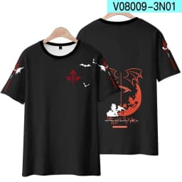 Summer Game TouHou Project Yakumo Yukari Print T Shirts 3D Printed Men/Women Short Sleeve Cartoon T-Shirt Fashion Harajuku Tops