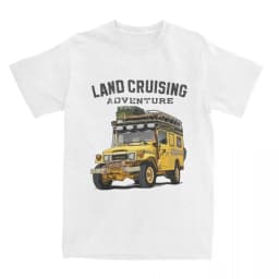 Summer Best-selling Off-road 80 Model Land Cruiser Men's T-shirt. Land Cruising Fj80 Super Off-road Travel Clothing T-shirt.