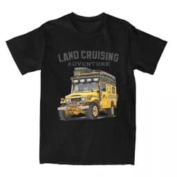 Summer Best-selling Off-road 80 Model Land Cruiser Men's T-shirt. Land Cruising Fj80 Super Off-road Travel Clothing T-shirt.