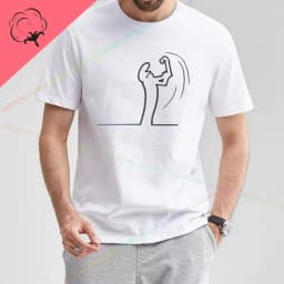 S-5XL La Linea The Line Osvaldo Cavandoli TV Men's And Women's Style Street T-shirt Summer Fashion Casual 100% Cotton T-shirt