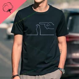 S-5XL La Linea The Line Osvaldo Cavandoli TV Men's And Women's Style Street T-shirt Summer Fashion Casual 100% Cotton T-shirt