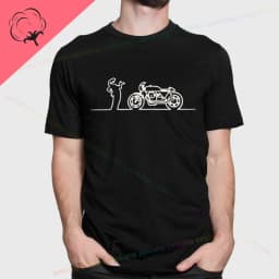 S-5XL La Linea The Line Osvaldo Cavandoli TV Men's And Women's Style Street T-shirt Summer Fashion Casual 100% Cotton T-shirt