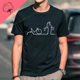 S-5XL La Linea The Line Osvaldo Cavandoli TV Men's And Women's Style Street T-shirt Summer Fashion Casual 100% Cotton T-shirt