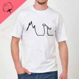 S-5XL La Linea The Line Osvaldo Cavandoli TV Men's And Women's Style Street T-shirt Summer Fashion Casual 100% Cotton T-shirt