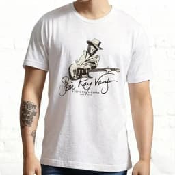 Man Woman Tee Stevie Ray Vaughan Guitar Blues Rock Legend SRV Unisex O-neck Fashion Graphic T Shirts Men Streetwear Clothing