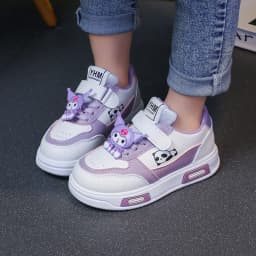 Children's Cute Melody Casual Board Shoes Girl's Cartoon Sneakers Spring and Autumn New  Soft Sole Shoes