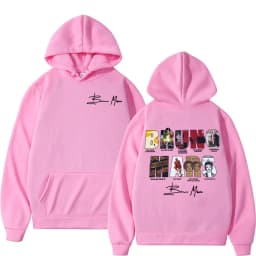 Bruno Mars The Romantic 2026 Album Cover Hoodies Men Women Fashion Hip Hop Streetwear Sweatshirt Fleece Cozy Oversized Pullovers