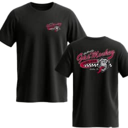 Amazing New Gas Monkeys Garage Summer Casual Cotton Short-sleev Essential Double-sided Gas Monkeys Garage Male Cotton T Shirt