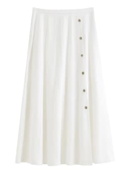 FSLE Old Money Style V-neck Vest for Women Summer 2026 New Style Hemp Skirt Sets Vintage Streetwear Simple