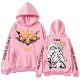 Anime Jujutsu-Kaisen Mahoraga Hoodie Man Woman Harajuku Long Sleeve Pullover Tops