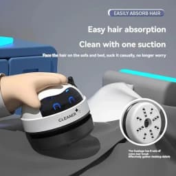 Mini Desktop Vacuum Cleaner USB Rechargeable Wireless Car Dust Cleaner with Detachable Nozzle Portable Cleaning Tools