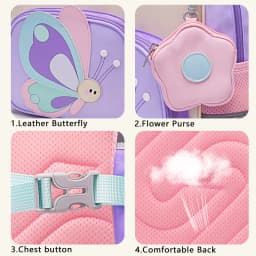 SUN EIGHT 2026 New Cartoon Backpacks Small Satchel For Kindergarden Students Strong Fabric