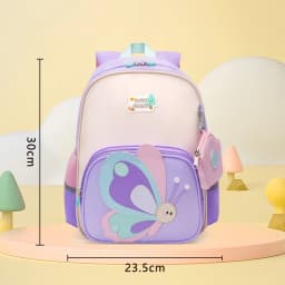 SUN EIGHT 2026 New Cartoon Backpacks Small Satchel For Kindergarden Students Strong Fabric