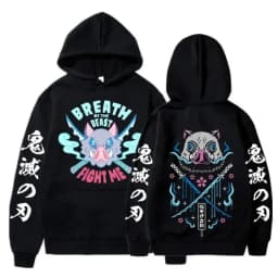 2026 New Demon Slayer Graphic Printed Hoodie Sweatshirt Men's and Women's Hoodie Men's Tops Sports Hoodie Harajuku Y2K Hoodie