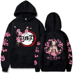 2026 New Demon Slayer Graphic Printed Hoodie Sweatshirt Men's and Women's Hoodie Men's Tops Sports Hoodie Harajuku Y2K Hoodie