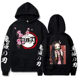 2026 New Demon Slayer Graphic Printed Hoodie Sweatshirt Men's and Women's Hoodie Men's Tops Sports Hoodie Harajuku Y2K Hoodie