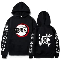 2026 New Demon Slayer Graphic Printed Hoodie Sweatshirt Men's and Women's Hoodie Men's Tops Sports Hoodie Harajuku Y2K Hoodie