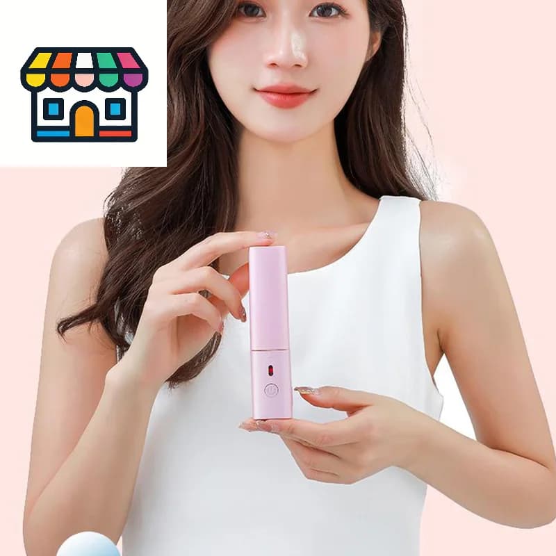 Portable Mini Cute USB Straight Hair Stick Hair Straightener Dormitory Small Power Splint Fluffy Bangs Straight Hair Curling