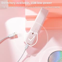 Portable Mini Cute USB Straight Hair Stick Hair Straightener Dormitory Small Power Splint Fluffy Bangs Straight Hair Curling