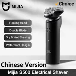 NEW MIJIA Electric Shaver S500 Floating Blade Trimmer Wet Dry Shaving Cordless Razor LED Display Razor Shaver for Men -CN
