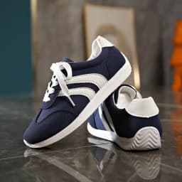Large Size Sport Shoes Women's Casual All Match Spring Autumn Flat Bottom Yellow Blue Style Comfortable Running Shoes