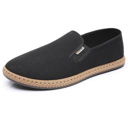 Summer Men's Mesh Shoes Hollow Breathable Lightweight Men's Cloth Shoes Soft soled Anti slip Men's Shoes