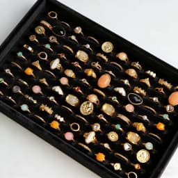 30/50/100Pcs Fashion Retro Women Rings Bohemian Unique Hollow Design Mix Style Daily Wear Anniversaries Jewelry Gift Accessories