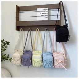 Outdoor Women's Small Bowknot Crossbody Bag Knot Mobile Phone Pouch Single Shoulder Bag Commuting Thermal Water Bottle Bag