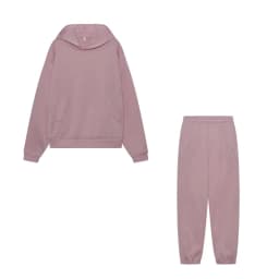 2026 Trend Casual Fashion Thickened Long-Sleeved Sweater And Pants Two-Piece Set with Cap for Women