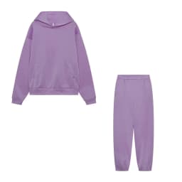 2026 Trend Casual Fashion Thickened Long-Sleeved Sweater And Pants Two-Piece Set with Cap for Women