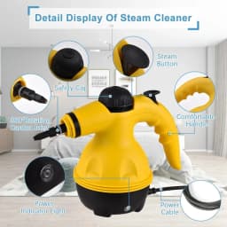 Powerful Handheld Steam Cleaner for Home Bathroom Car Interior High Temperature Multi-Use Range Hood