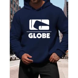 Men'S New Fashion Casual Personalized Printed Hooded Sweatshirt