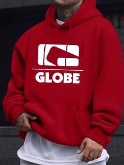 Men'S New Fashion Casual Personalized Printed Hooded Sweatshirt