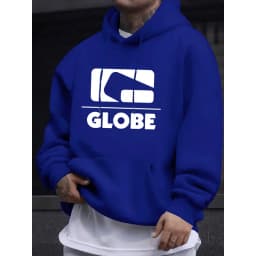 Men'S New Fashion Casual Personalized Printed Hooded Sweatshirt