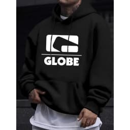 Men'S New Fashion Casual Personalized Printed Hooded Sweatshirt
