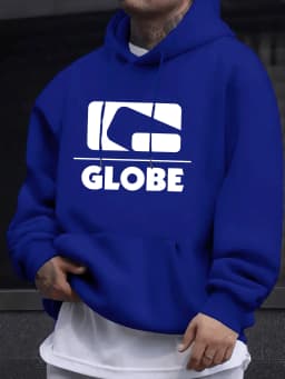 Men'S New Fashion Casual Personalized Printed Hooded Sweatshirt