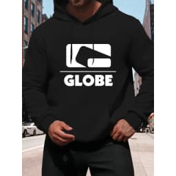 Men'S New Fashion Casual Personalized Printed Hooded Sweatshirt