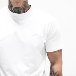 Men's Summer Patchwork Short Sleeve T-Shirt Gym Fitness Workout Bodybuilding Running Breathable Sports Tee Male Casual Tops Male