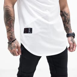 Men's Summer Patchwork Short Sleeve T-Shirt Gym Fitness Workout Bodybuilding Running Breathable Sports Tee Male Casual Tops Male