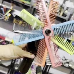 1Pc New Design Fidget Spinning Barber Fade Haircut Combs For Men Women Dual-Sided Wide Fine Tooth Smooth Hair Comb Styling Tools