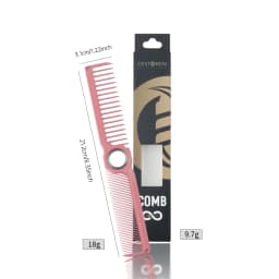 1Pc New Design Fidget Spinning Barber Fade Haircut Combs For Men Women Dual-Sided Wide Fine Tooth Smooth Hair Comb Styling Tools