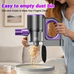 Multifunctional Handheld Vacuum Cleaner, 8.2Kpa Super Suction Power, 6000Mah Battery USB Charging, Brushless Motor, Adjustable Rod-Type Carpet Cleaner, Household Cleaning Tool