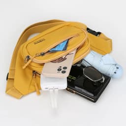 Adjustable Strap Waist Bag – Multi-Pocket Design for Commuter Outdoor Sports & Travel Use