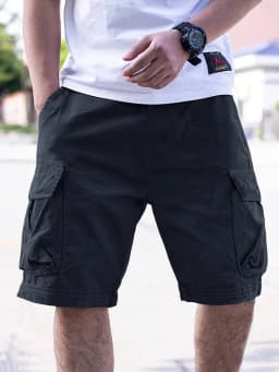 Men's plus Size Casual Work Shorts Trendy Comfortable 4XL-9XL Loose Fit Utility Pants for Big And Tall Men