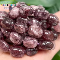 8x12mm Natural Purple Phosphosiderite Irregular Loose Spacer Beads For Jewelry Making DIY Bracelets Necklace Accessories 15''
