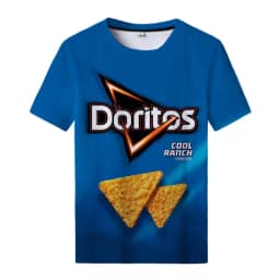 Snack Potato Chips 3D T Shirts 2021 Newest Men Funny Cartoon T-shirt Casual Cool Streetwear Tshirt Couple Top Tee Male Oversized