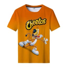Snack Potato Chips 3D T Shirts 2021 Newest Men Funny Cartoon T-shirt Casual Cool Streetwear Tshirt Couple Top Tee Male Oversized